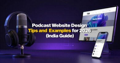 Podcast Website Design Tips and Examples for 2026 (India Guide) Podcast Website Design Tips and Examples for 2026 (India Guide)